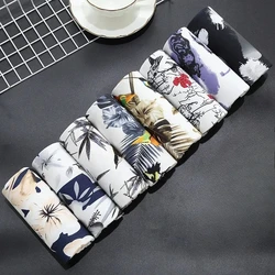4pcs/Lot Men Underpants Sexy Men's Shorts Boxers Breathable Male Boxers Solid Underwear Shorts U Convex Pouch Men Underpants Hot