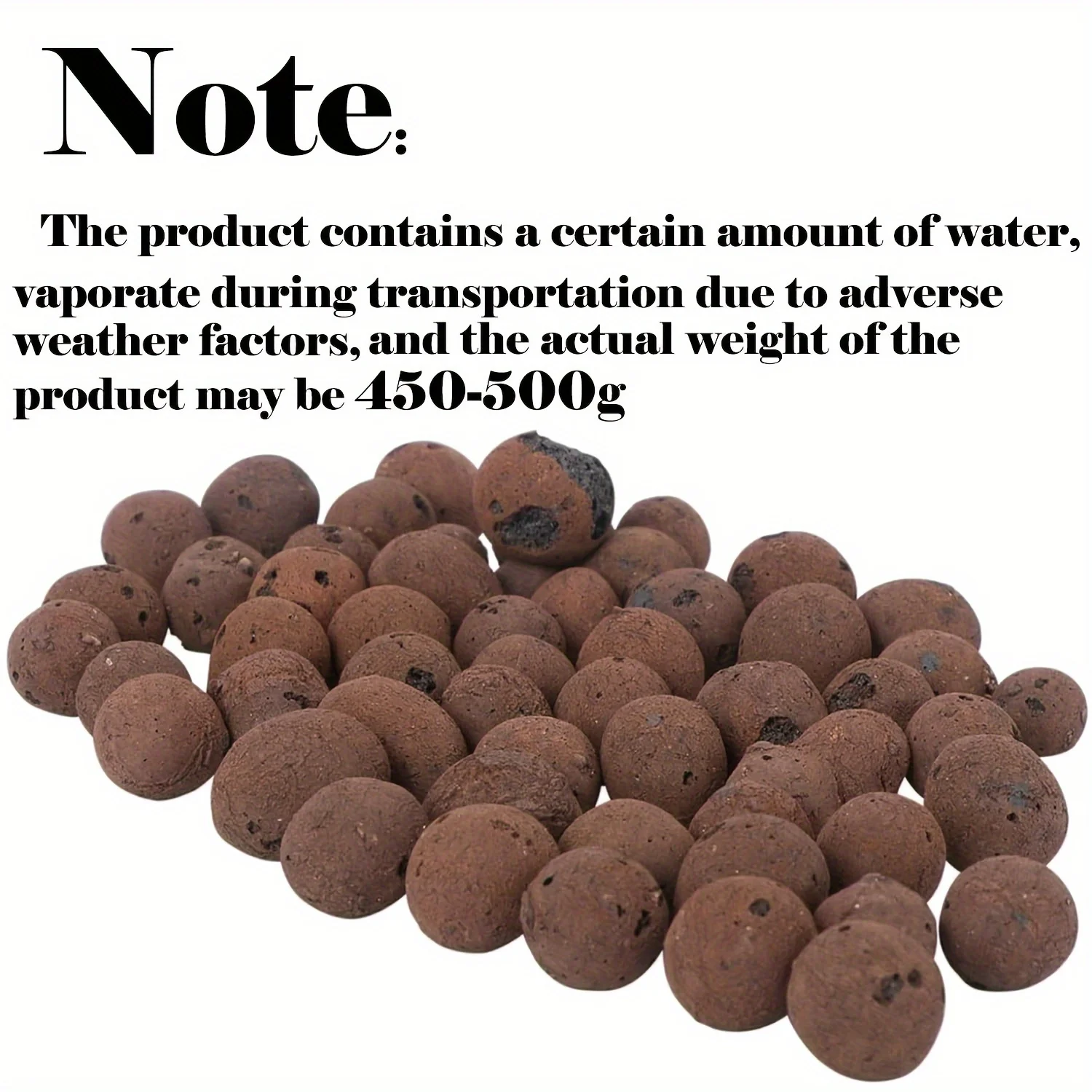 450 g hydroponic expanded clay pellets, draining and aerating clay balls for gardening, succulents, plant care tools