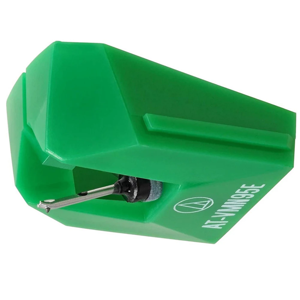 

AU47-VMN95E Stylus Moving Magnet Stereo Cartridge Stylus for LP Vinyl Record Player Turntable Phonograph Hi-Fi Accessories