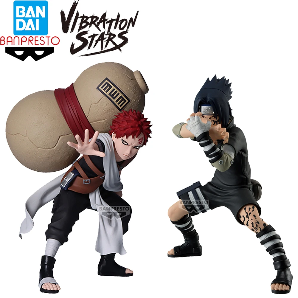 

Предварительная продажа, Оригинальные Bandai Banpresto, вибрирующие звезды, Gaara Uchiha Sasuke, Коллекционная модель, игрушки, подарки, фигурки, украшение для фанатов