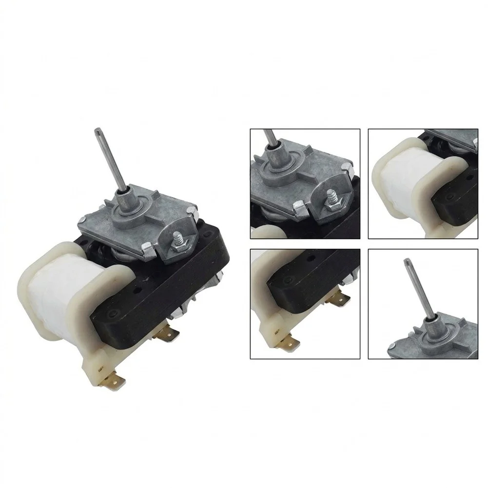 Refrigerator Repair Part WR60X190 Fan Motor Plug-and-Play Design Stable Performance Minimal Noise Output Refrigerator Fan Repair