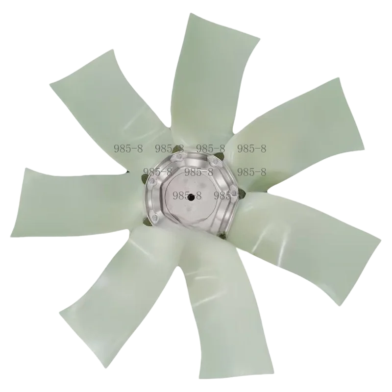 Pavers Rollers Engine Fan Blades Road Construction Machinery Replacement Parts