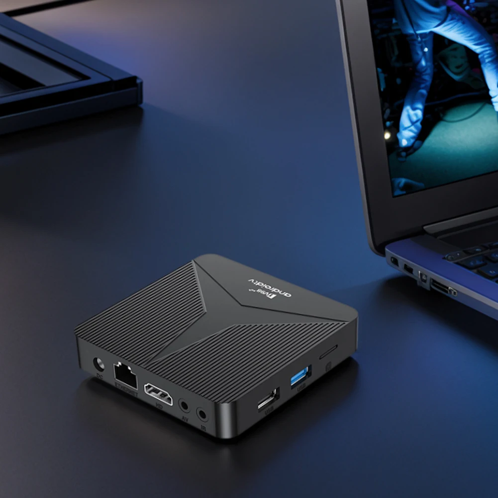 Nouveau TV98 ATV RK3518 Android 14 TV Box Wifi6 BT5.0 lecteur multimédia 4K décodeur lecteur multimédia Android Box télécommande vocale Android Box