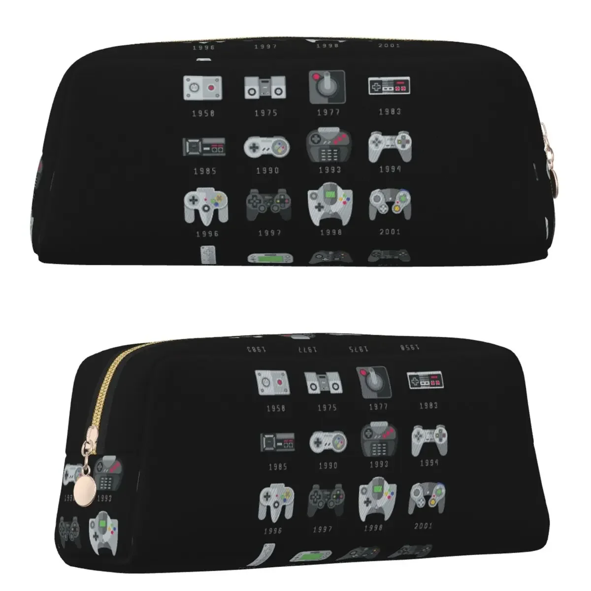Geek Gaming Controllers Pencil Case for Boy Girl Gifts Large Capacity Pen Box Pencil Bag Pen Holder