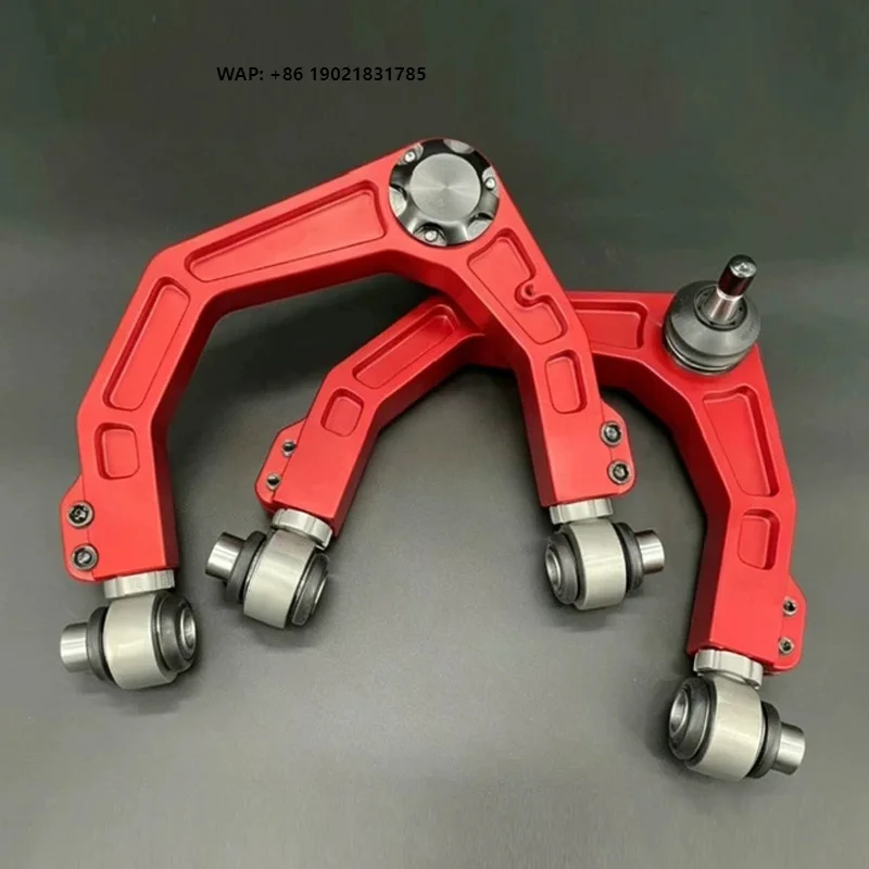 Adjustable Upper Control Arms Pair Set for Tank Ranger Bronco Wrangler Raptor. Al-Mg Alloy Special Steel Bolt-On Durable