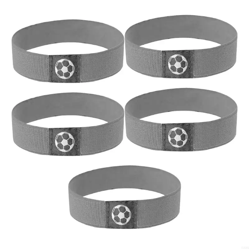 5Pcs Elastic Soccer Cleat Fasteners Cover Anti Slip Football Shoe Retainer Strap 6XDA