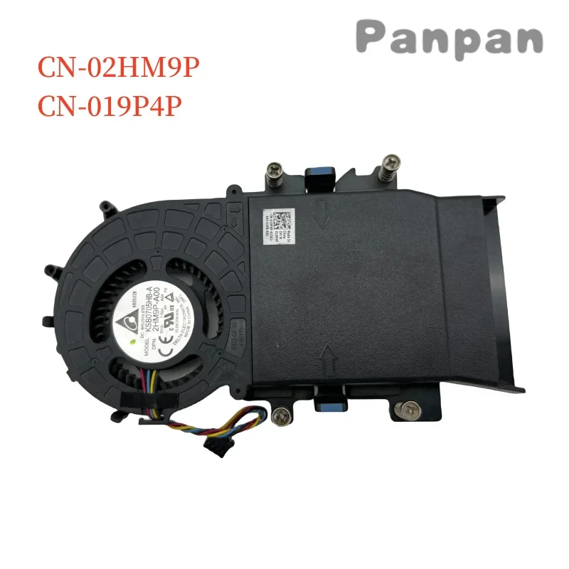 02HM9P 019P4P для DELL Optiplex 3020 м, 7040 м, 9020 м, радиатор с охлаждающим вентилятором, Φ 100%, протестирован, быстрая доставка