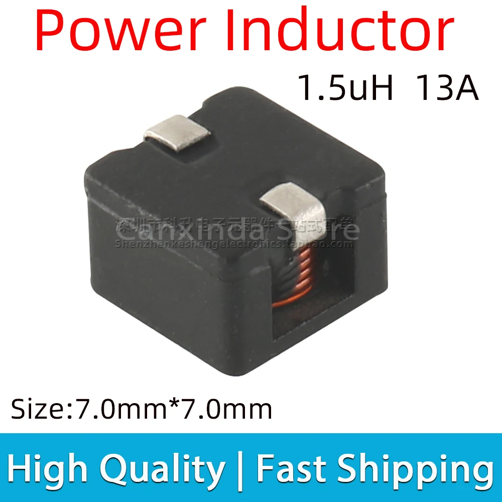 5pcs 744314150 SMT Surface Mount Molding Choke Inductance 1.5uH 13A High Current Shield Power Inductor Low DC Resistance