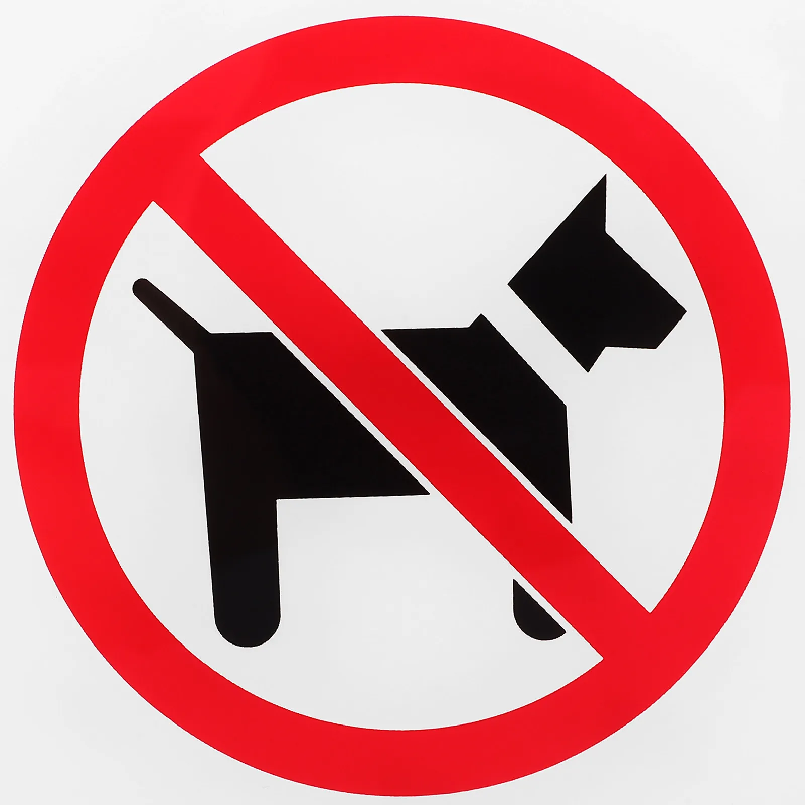 

Inside Sign High Visibility Acrylic Business Door Sign for Supermarket Restaurant Office Entrance Use