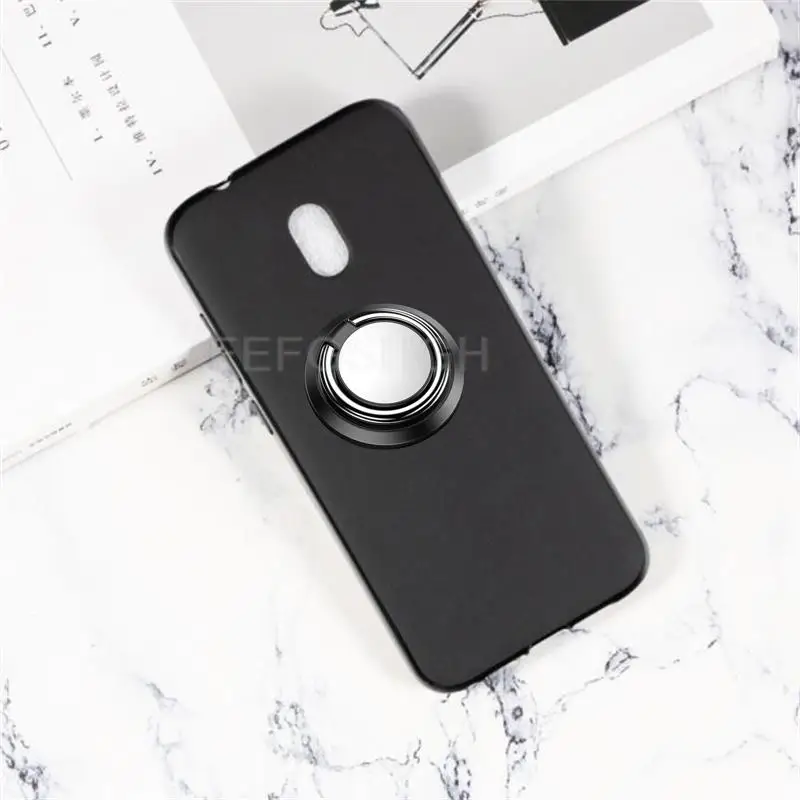 For Nokia C1 Plus C1Plus C 1 C1+ TA-1312 5.45''Back Ring Holder Bracket TPU Soft Silicone Phone protect Case Anti falling shell