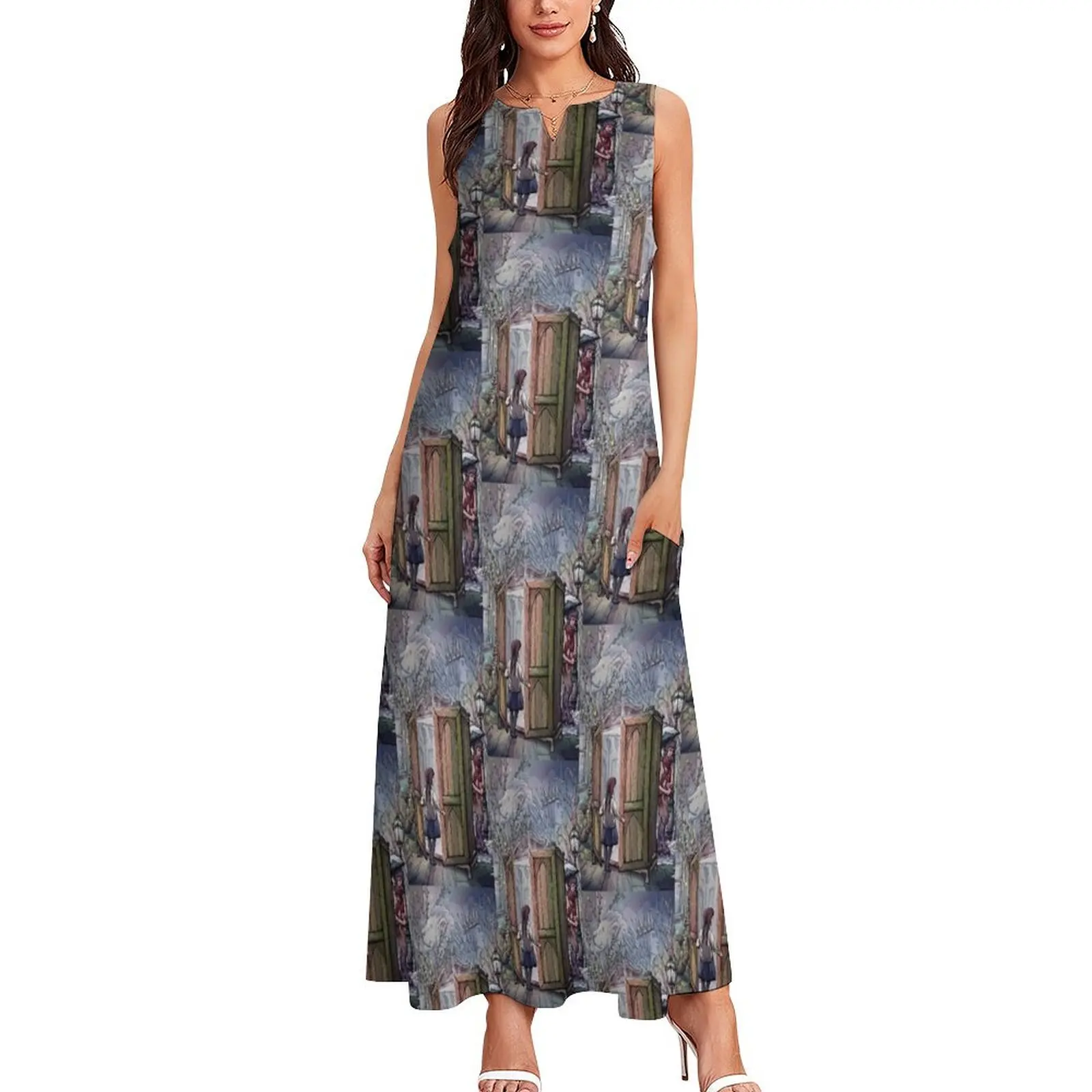 Lucy's Discovery, Narnia Fan Art Long Dress Clothing Evening dresses