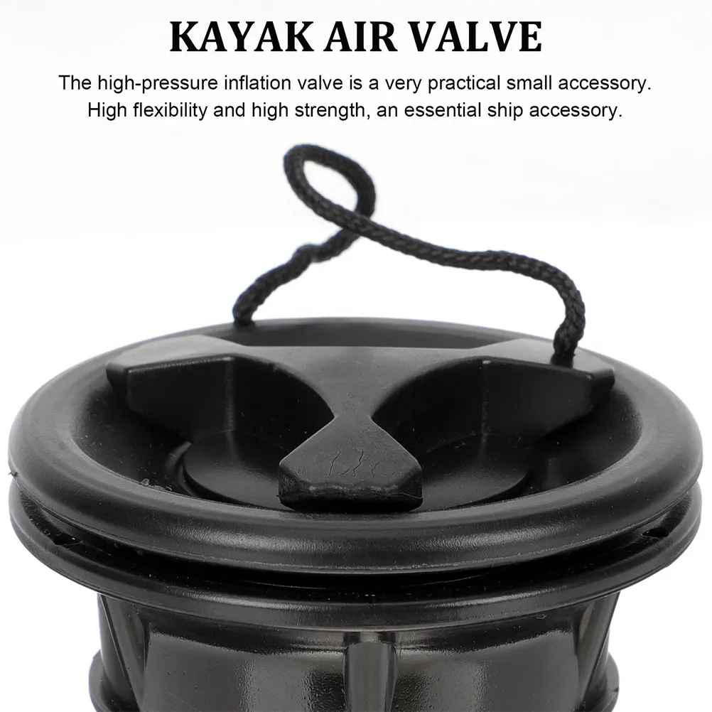 

2 Pcs Kayak Accessories Inflatable Valve Adapter Marine Replacement Boat Air Plug Inflating Kayaks