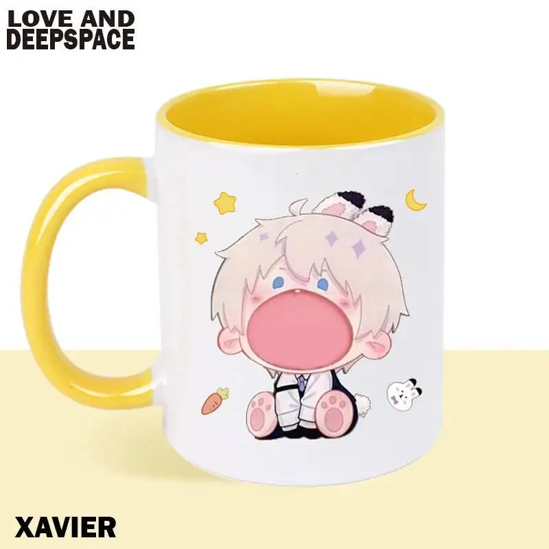 

Anime Game Love And Deepspace Cos Rafayel Zayne Xavier Etc. Unisex 2024 Cute Cartoon Print Ceramic Coffee Mug Water Bottle Gift
