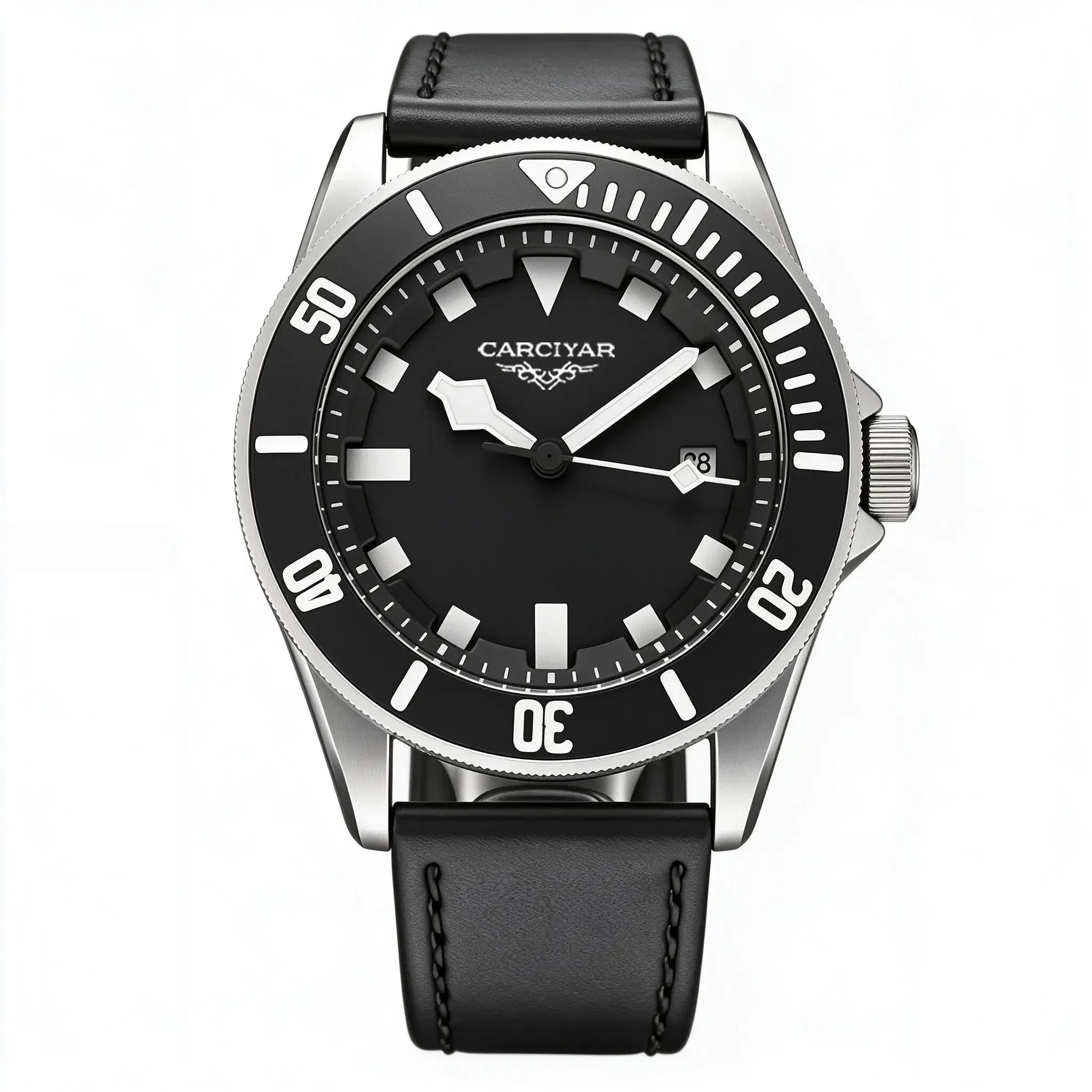 A188 Store 41MM Unisex Sports Automatic Mechanical Watch, Full-Featured, World Time, 904L Stainless Steel