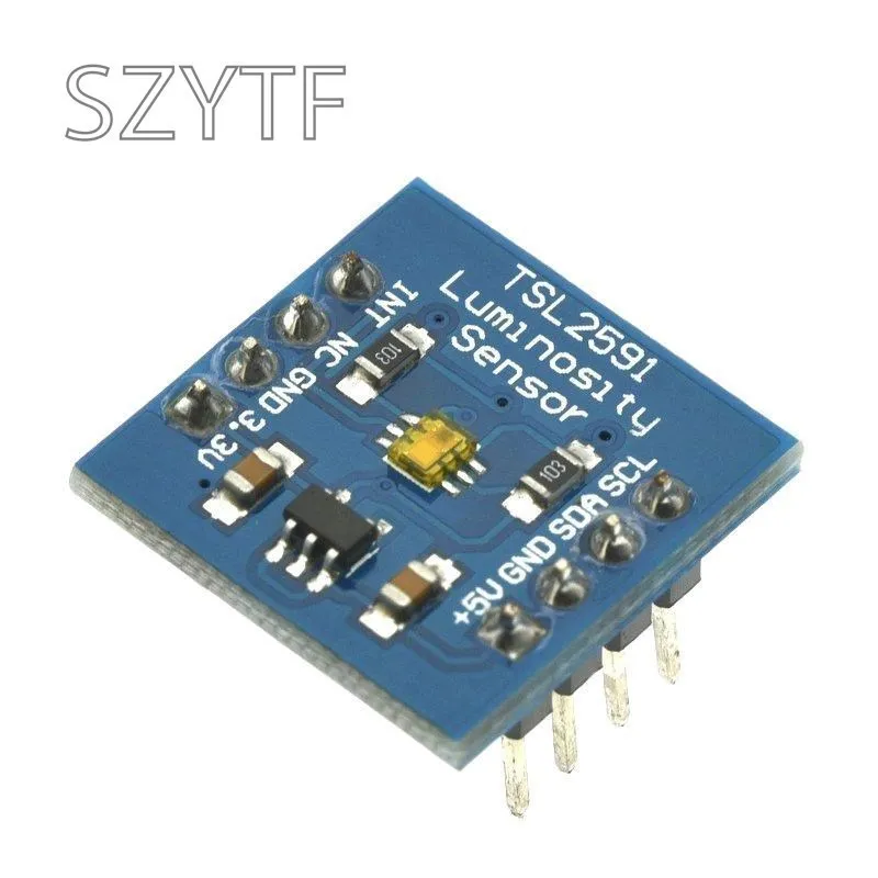 TSL2591 High Dynamic Range Digital Light Sensor Module IIC I2C TSL25911FN Light Sensor Breakout Board 3.3V 5V For Raspberry Pi