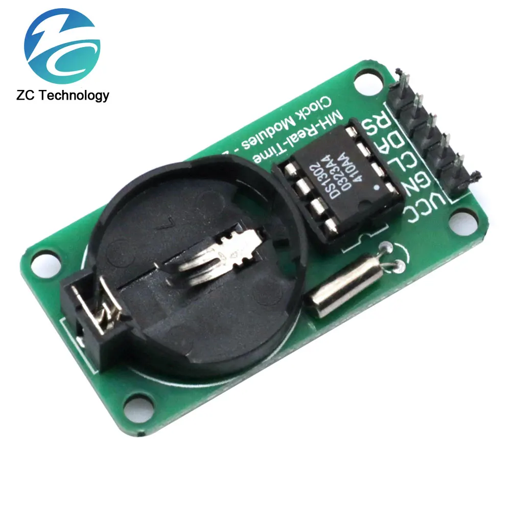 1/5/10PCS DIY Module DS1302 real time clock module without battery power-down travel time for arduino