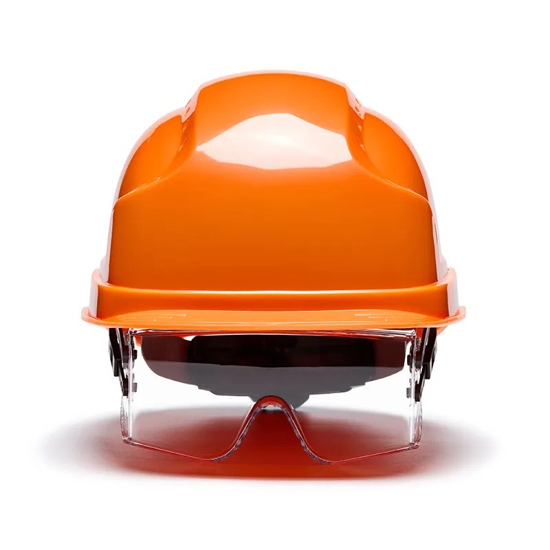 Protective eyewear multi-functional knob cotton safety helmet -360-degree full field of vision eyeglasses with multiple air hole