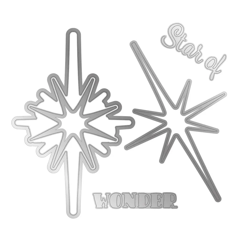 Star Of The Wonder Metal Cutting Dies Scrapbooking For Card Album Photo Making DIY Crafts Stencil Hot 2023