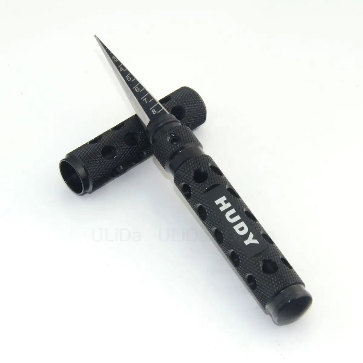 Hudy Limited Edition Reamer Hole Puncher for Body 0-9mm + Cover Small 107601 for 1/10 RC Remote Control Car Tools