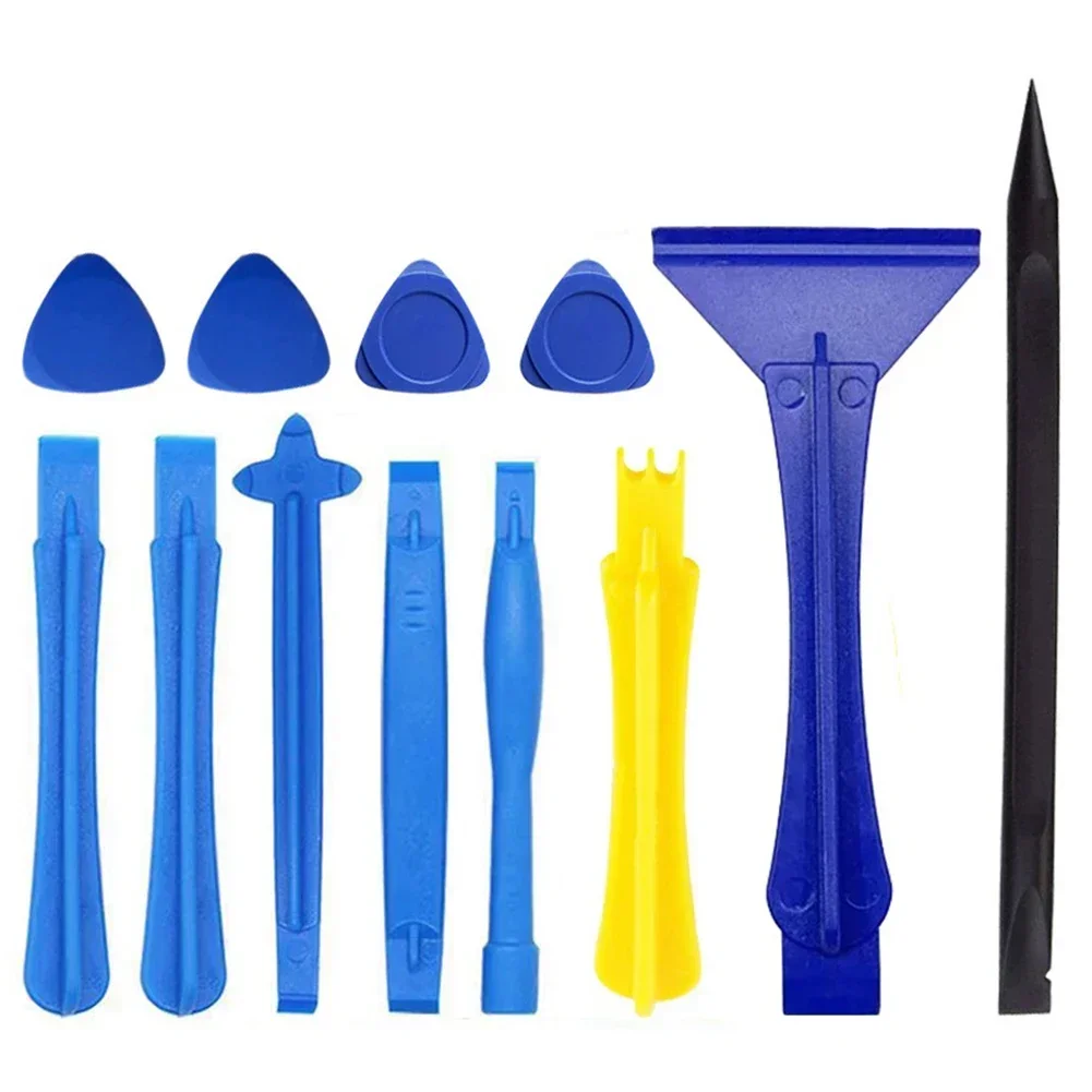 12Pcs Plastic Pry Bar Tool Blade Opening Tool Repair Kit For Electronic Equipment Kits Screen Opening Tools For Phone Repair