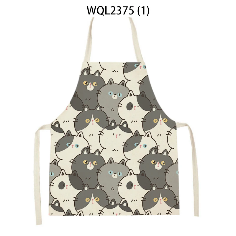 Customized Photo Kitchen Apron for Women Men Waist Baking Bib Kitchen Cooking Pinafore Cleaning Tools Custom Apron Birthday Gift