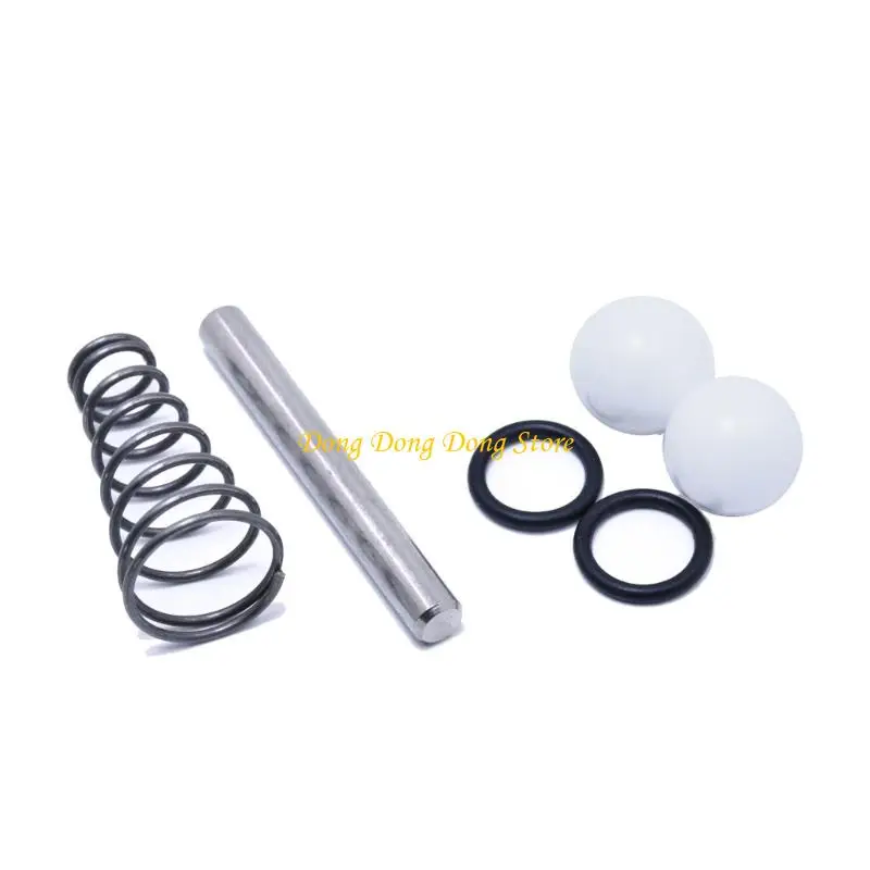 

Pneumatics Impact Wrench Throttle Valves Spring Repair Parts No Tool Needs Quick Assembly High Compatibility Replacement