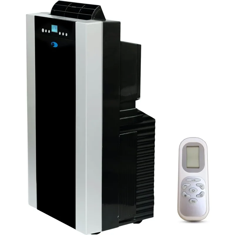 Portable Air Conditioner 14,000 BTU with Dual Hose Dehumidifier & Cooling Fan for 500 Sq Ft Rooms