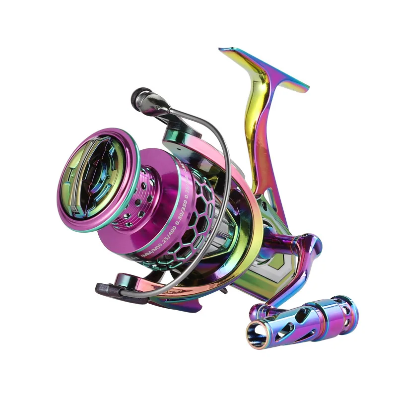 2000-12000 High Quality Full Metal 17+1bb 4.6: 1 Gear Ratio Pesca Surf Carp Spinning Fishing Reel