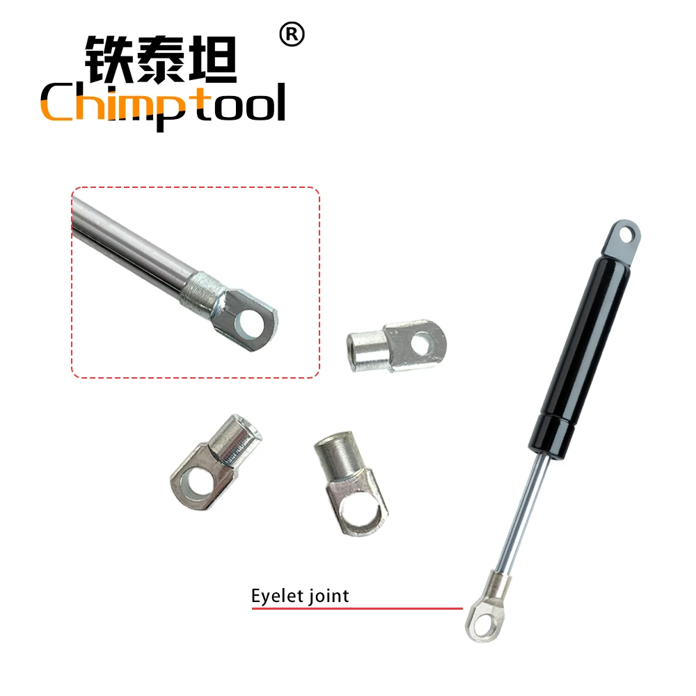1 Pc eyelet joint Gas Spring Universal Shock Absorber Hydraulic Lift Support Strut Bar For RV Bed Car Furniture Can Customize image 3
