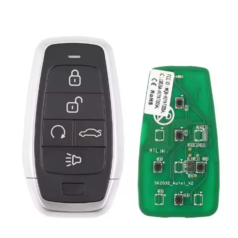 1 Piece Autel AT005AL AT005BL AT005CL AT005DL Universal Smart Remote Key 5 Buttons for KM100 IM508 IM608 KM100E view 3