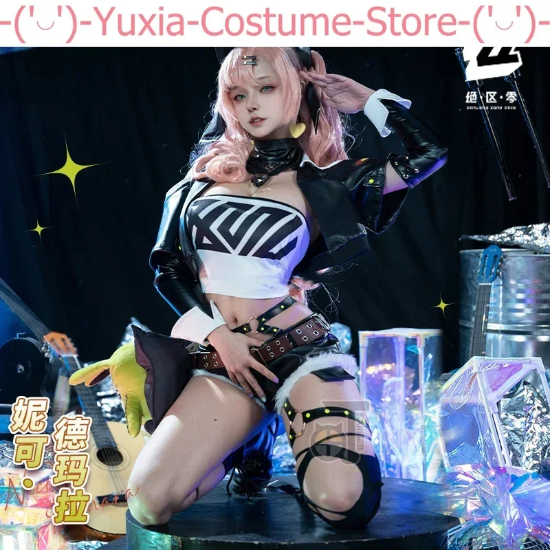 Zenless Zone Zero Nicole Demara traje de juego para mujer, uniforme Sexy encantador, disfraz de Cosplay, traje de juego de rol para fiesta de Halloween