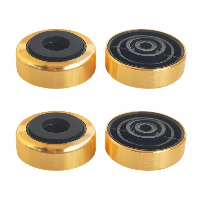 4개입 아이솔레이션 패드 스피커 아이솔레이션 피트 플로어 프로텍터 앰프 레코더용 베스트 세일