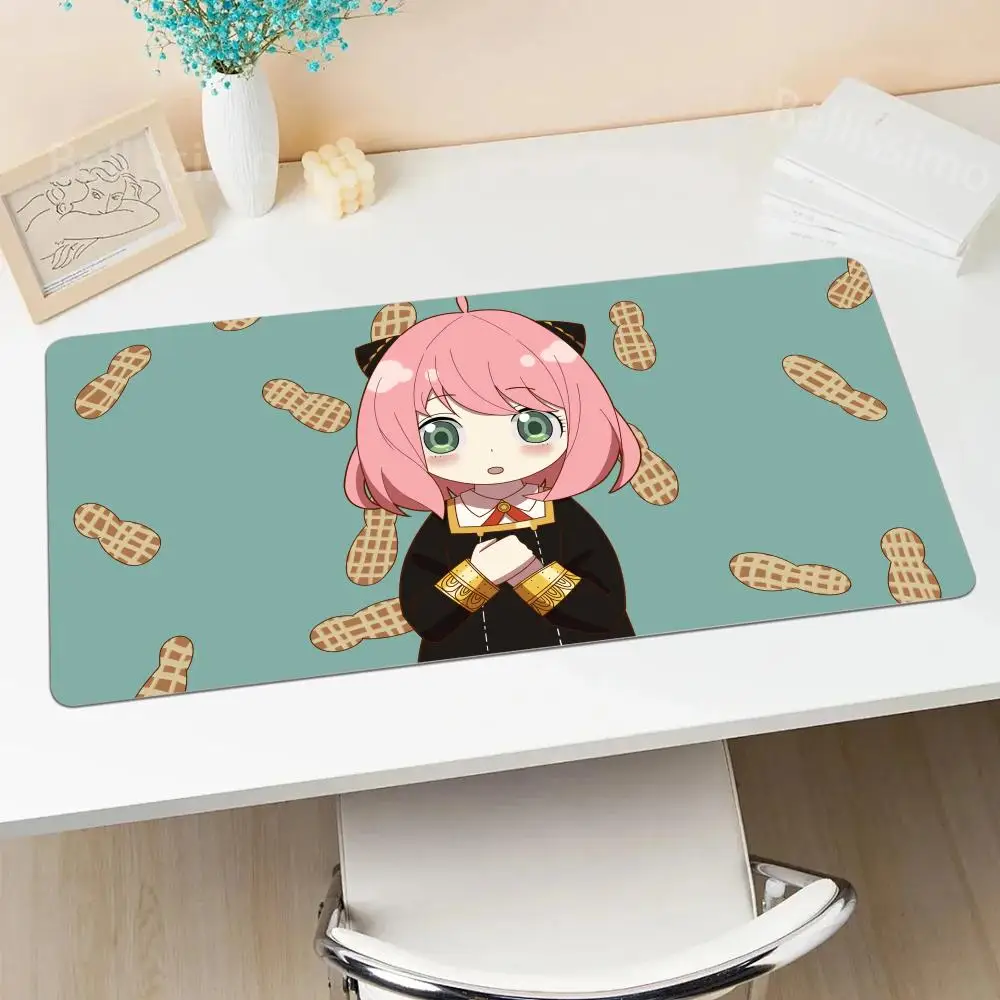 

Anime A_anya F_forger Mouse Pad Anti-slip Rubber Desk Mat Gaming Accessories Laptop Desk Mat Computer Manga Keyboard Pad