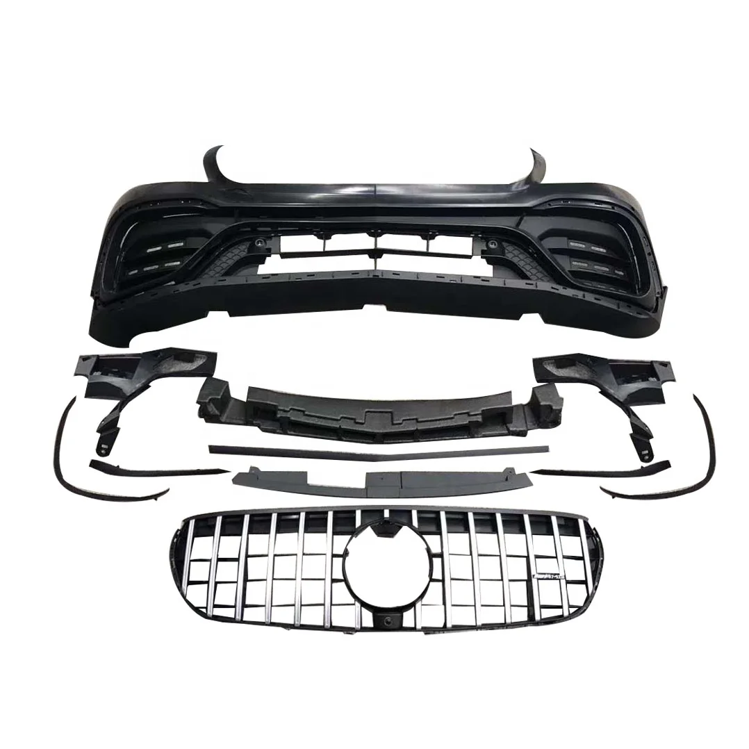 

Car Bumpers for Mercedes GLC Coupe Upgrade AMG Body Kit Front Lip Grille 2016-2019
