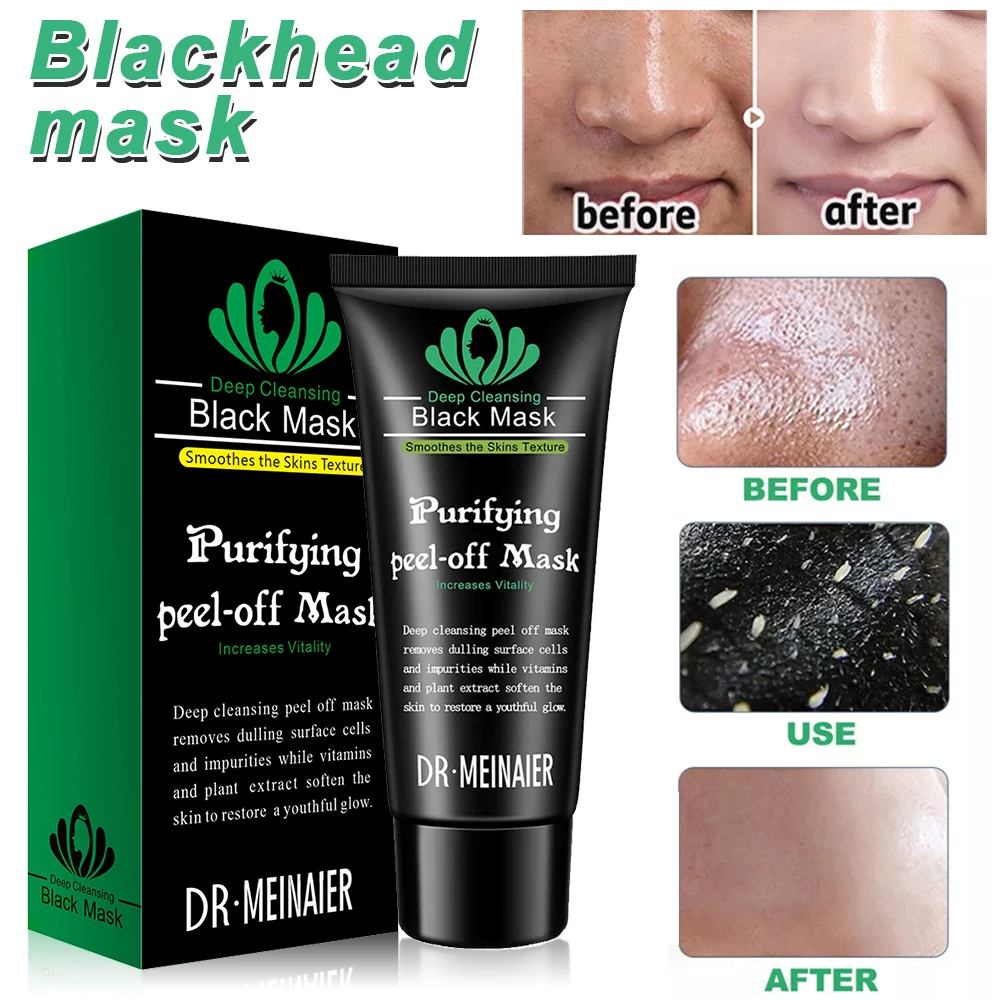 Bamboe Houtskool Mee-eter Verwijderen Neusmasker Reiniging En Zachte Peeling Toepassing Afscheuren Neusmasker Vaarwel Mee-eter