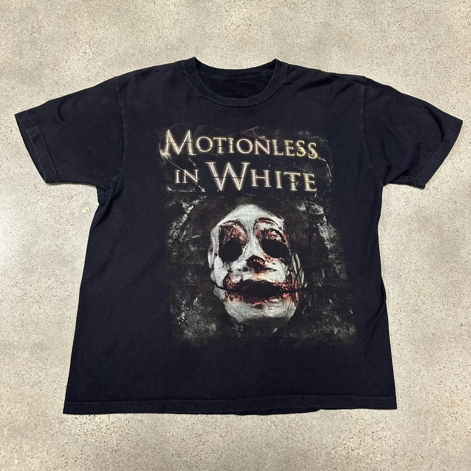 Retro Motionless in White Unmerciful Horror Band Shirt Classic T shirt NH27241