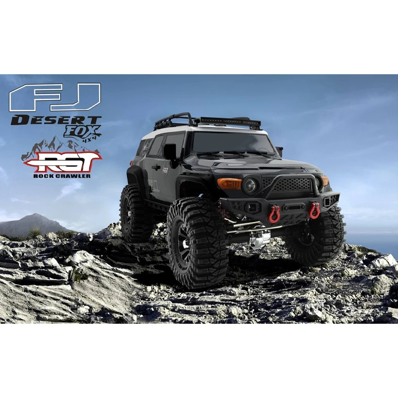 

Радиоуправляемая машинка Rgt Ruitai 1/10 Fj Kuluze Ex86120, профессиональный внедорожник на радиоуправлении, 4WD, электрический, игрушка для мальчика, подарок