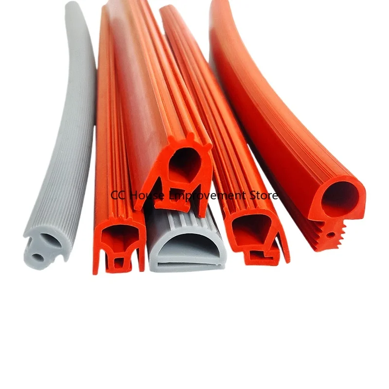 High temperature silicone rubber sealing strip steam box oven door gasket steam equipment rubber pad machine sealing accessories
