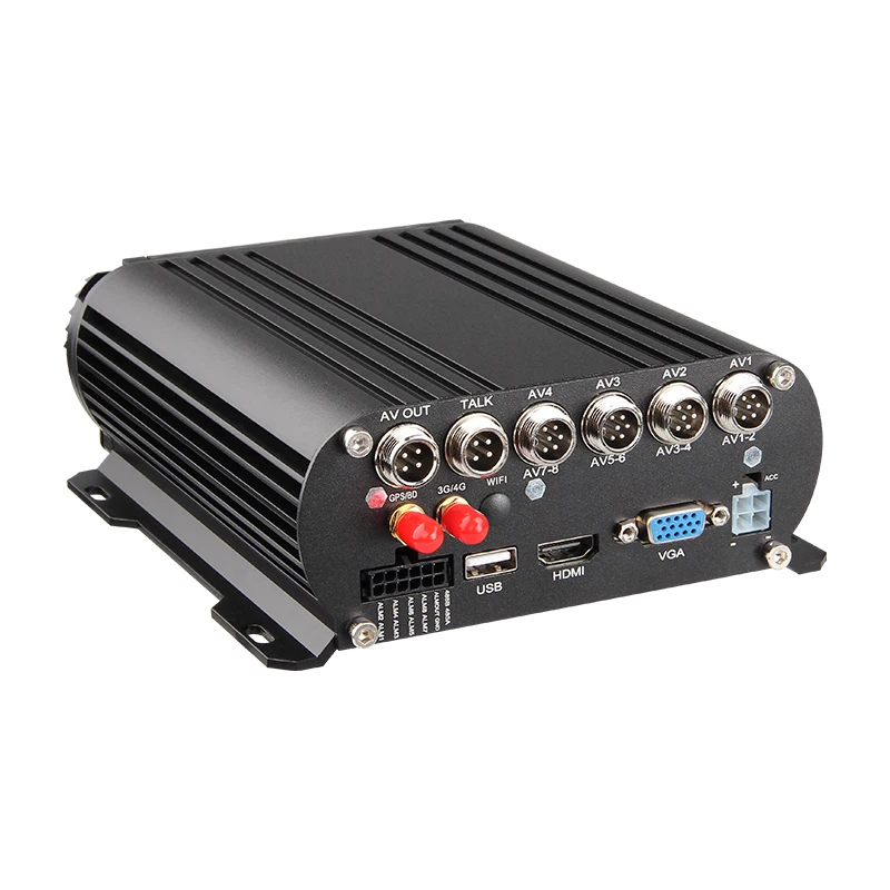 4G+GPS HDD AHD Mobile Dvr 8CH 1080 Bus/Truck Vehicle Dvr Real Time Live Watching Car Mdvr Software Free CCTV Car Camera Dvr