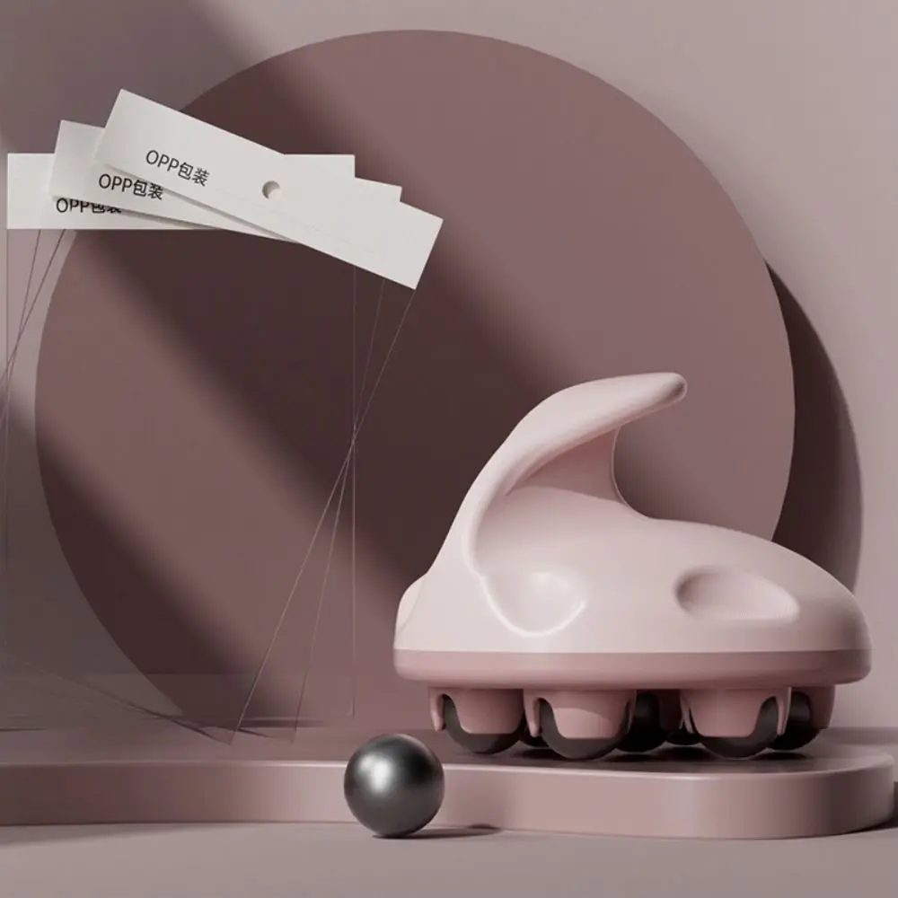 

Инструмент для массажа тела, 7-бусиний массажер, магнитные/стальные бусины, расслабляющий мышцы, роликовый шариковый массажер, вращающийся антицеллюлитный