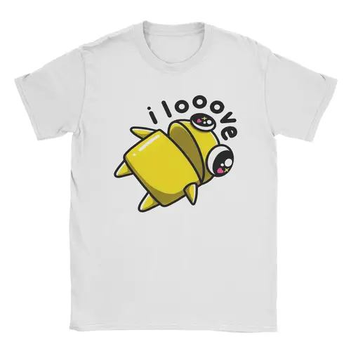 Imagen 1 del producto Camisetas REPO Game I Looove para hombre, ropa 100% de algodón, camisetas Vintage de manga corta con cuello redondo, camiseta de regalo