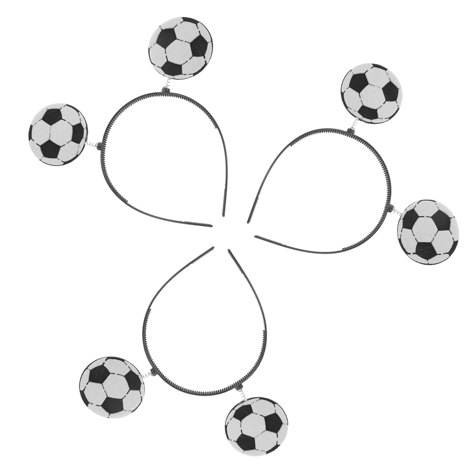 3 قطع من عصابات الرأس الرياضية الفريدة من نوعها وخفيفة الوزن ومتينة للحفلات الرياضية والمنافسة النسائية #6