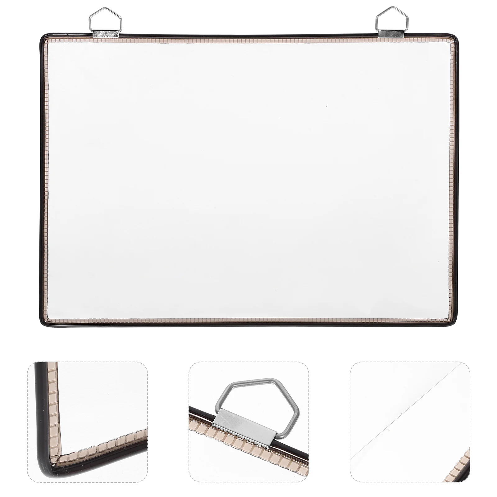 حقيبة ملفات صندوق تخزين منظم الملفات المعلق للوثائق المكتبية والأوراق والمجلات ورف مجلد الجيب المثبت على الحائط للمكتب