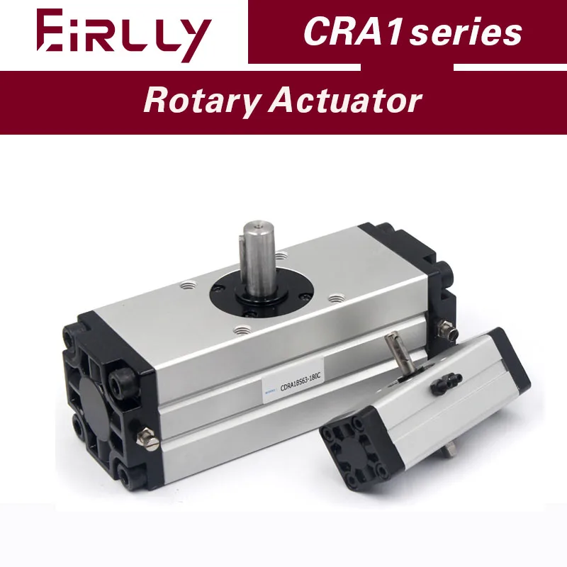 CRA1 Series Pneumatic Rotary Cylinder CDRA1BS30-90  CDRA1BS50-180C  CRA1BS80-90C CRA1BS100-180C Rack & Pinion Type