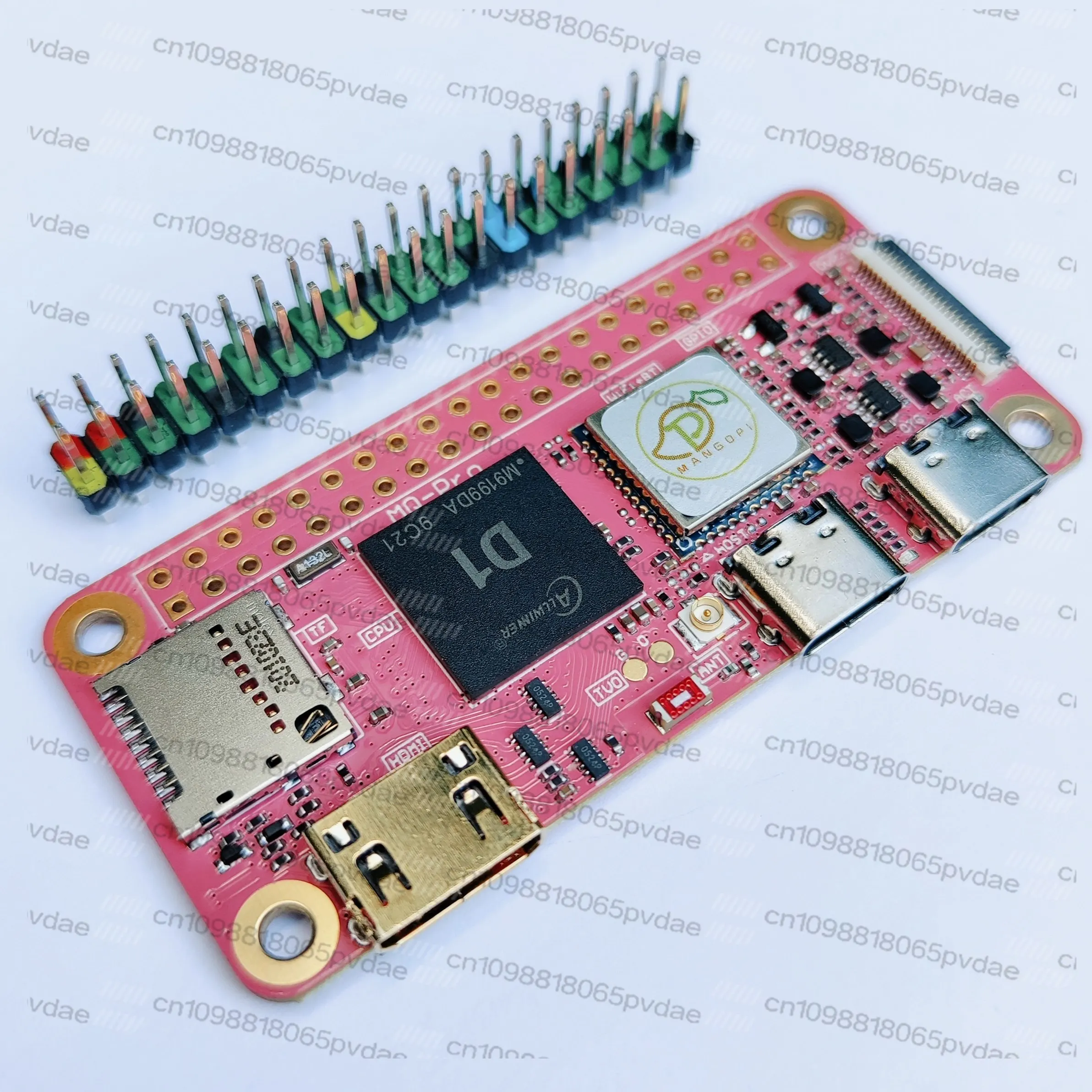 Carte de développement MangoPi D1/D1-H, version MQ-Pro V1.4a, RISC-V Allwinner SBC