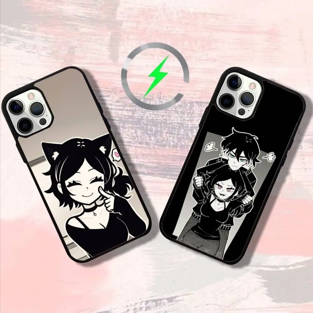 

The Coffin Of A-Andy Leyley Phone Case For iPhone17,16,15,14,13,12,11,Pro,Max,Plus,Mini,SE4,E Magnetic Magsafe Wireless Charging