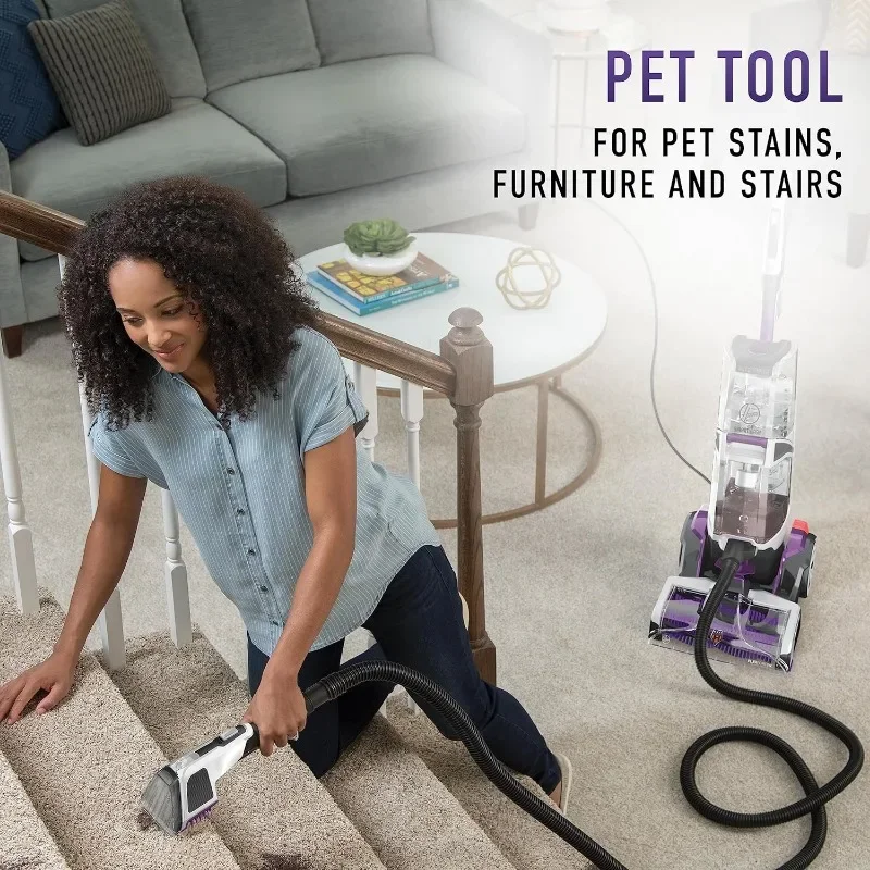 SmartWash-Automatic Pet Carpet Cleaner, Shampooer Machine para Animais de Estimação, Slice Remover Wand, Spot Chaser, Armazenamento