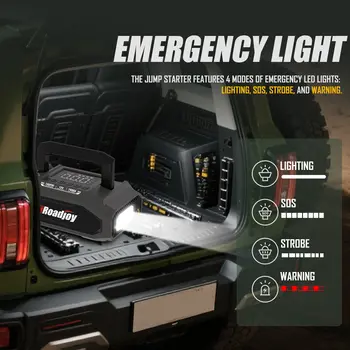 GKFLY 4000A 汽車電瓶緊急啟動器 高功率汽車緊急啟動電源 便攜式啟動器 汽車啟動器 新品 10 最佳銷售 汽車電瓶啟動器 - №10