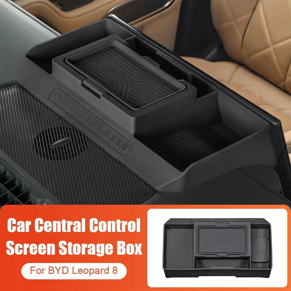 

Car Central Control Screen Storage Box For BYD Leopard 8 Modified Car Dashboard Storage Tissue Box Interior Upgrade Part ﻿