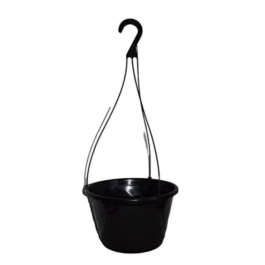 

Diameter Black Contempo Swirl Hanging Basket